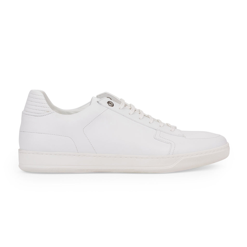 White Low Top Sneakers