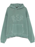 Represent logo-appliqué hoodie