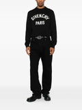 Givenchy couture seam sweater in knit with paris detail