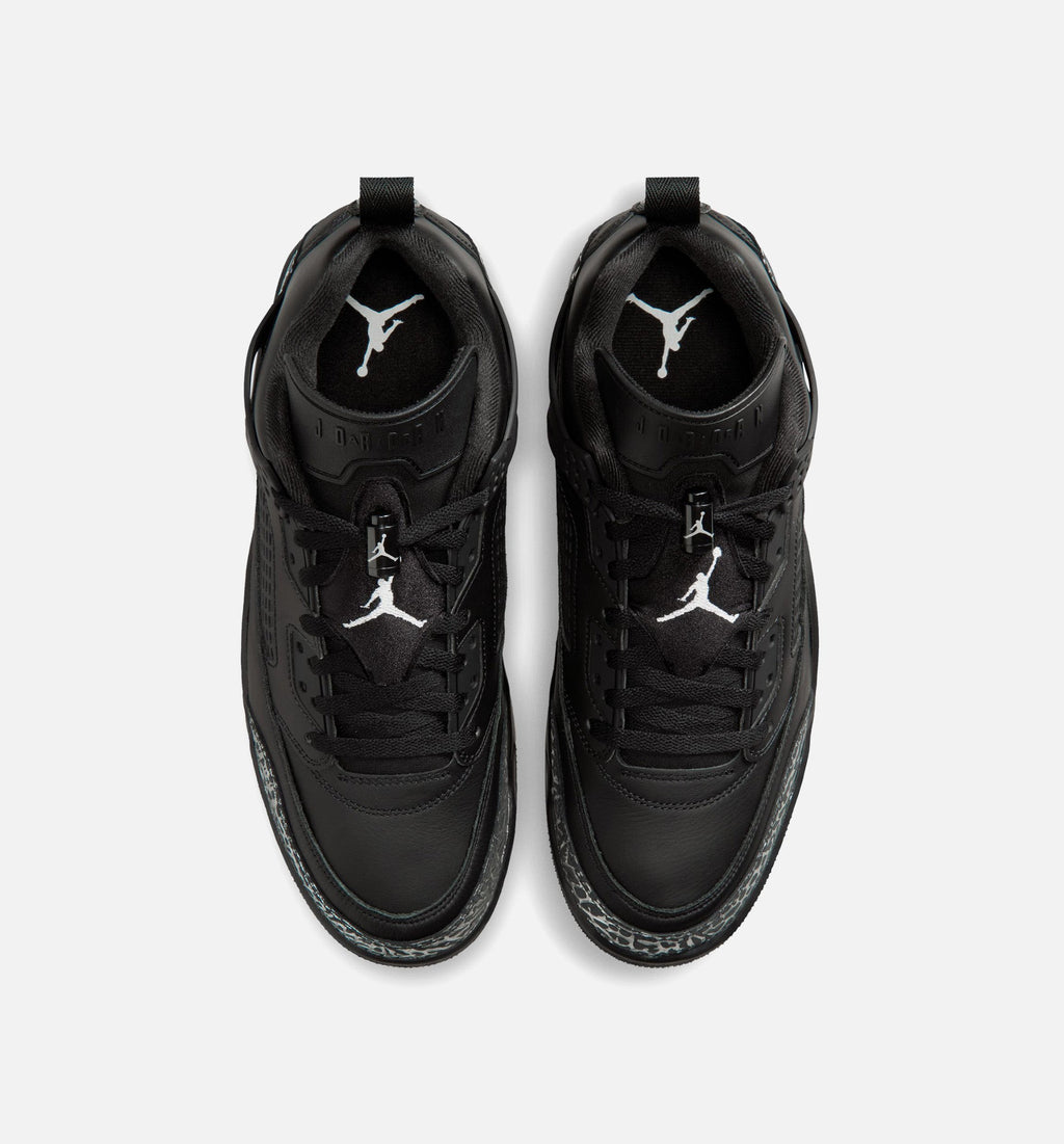 Jordan Spizike Low – Men's Basketball Shoe | Black/Metallic Silver
