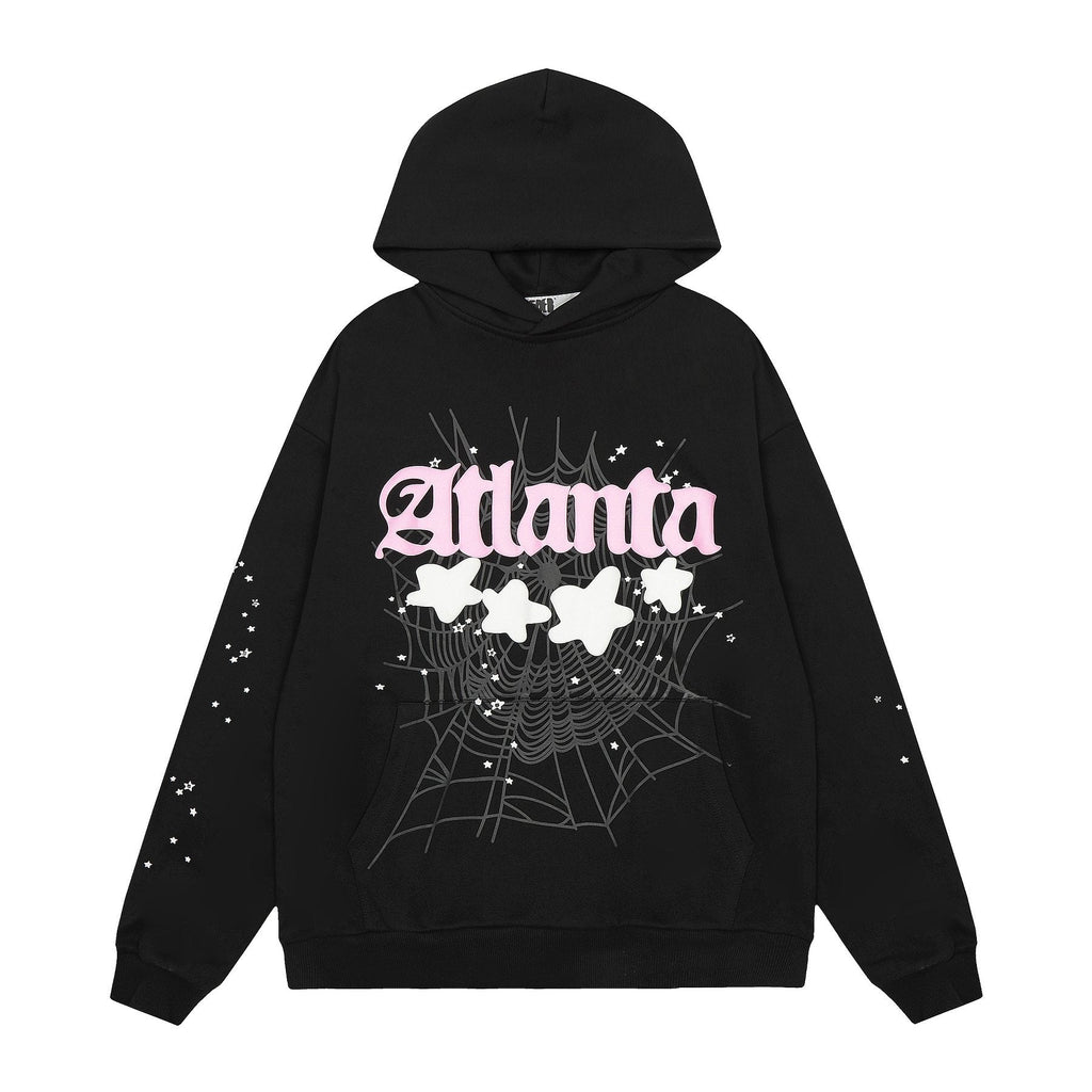 Sp5der Atlanta Spiderweb Graphic Hoodie